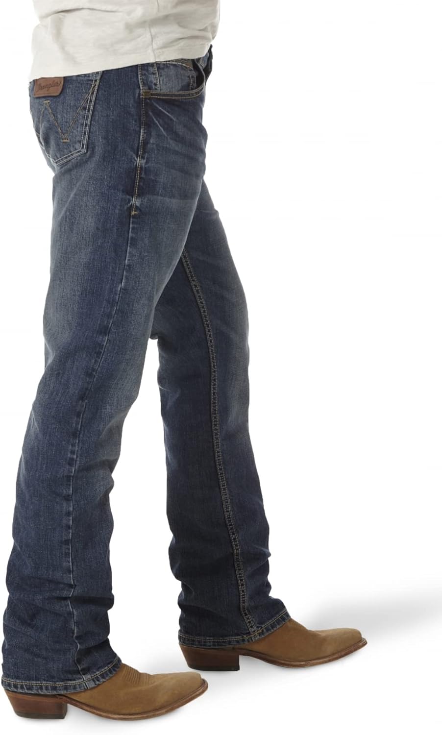 Mens Wrangler Retro Slim Fit Boot Cut Jean