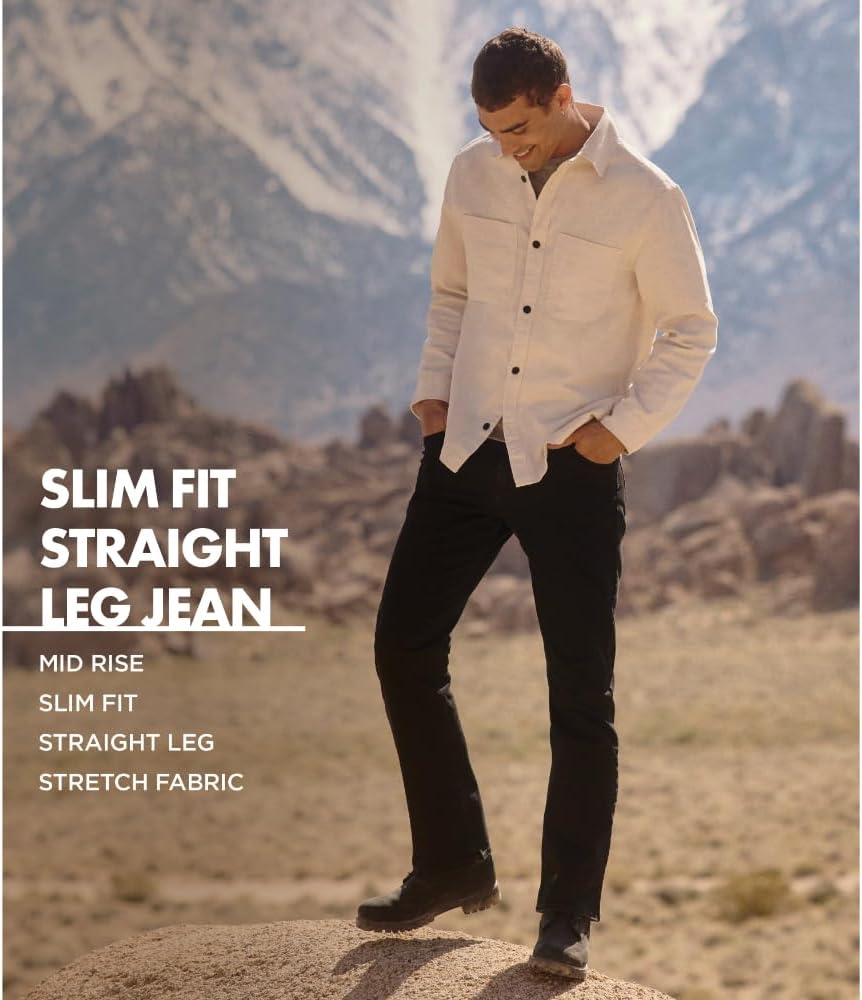 Authentic Slim Fit Jeans for Men