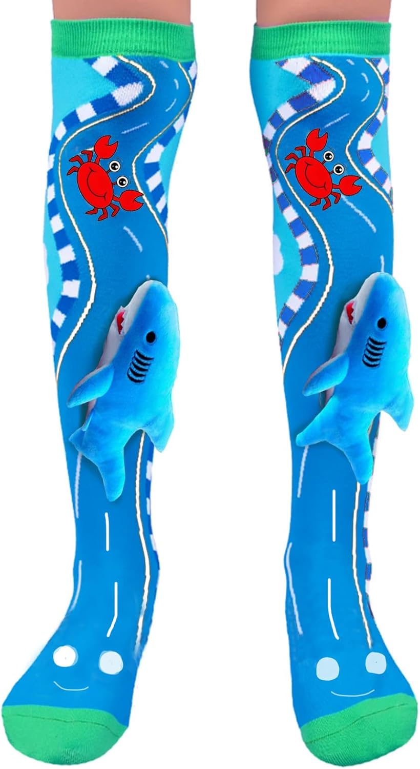Crazy Shark Socks for Boys