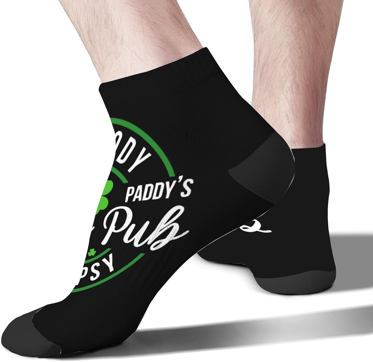 Mens Calf Socks for St Patricks Day - Funny Cute