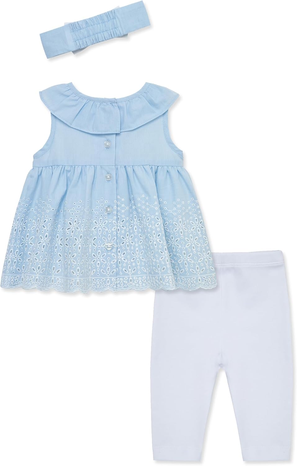 Little Me Baby Girls 3-Piece Essentials Set 3-24 Months