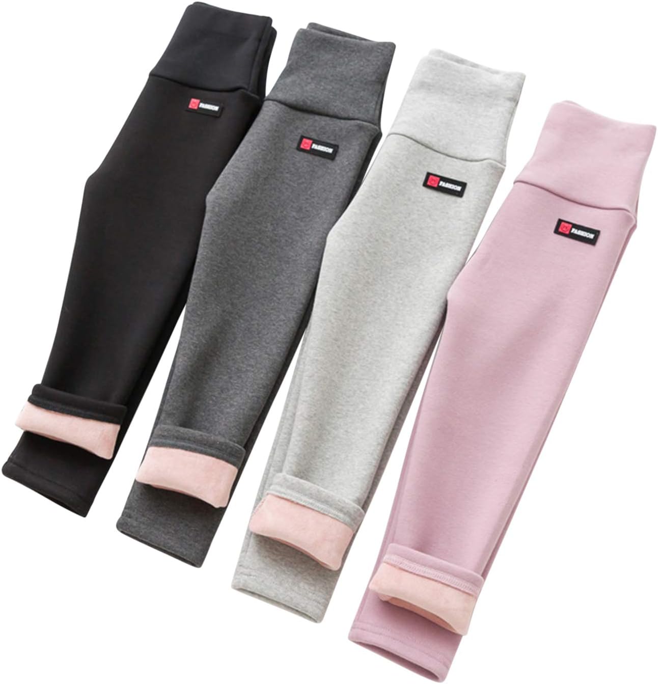 Evelin LEE Baby Boys Girls Winter Warm Fleece Lined Leggings