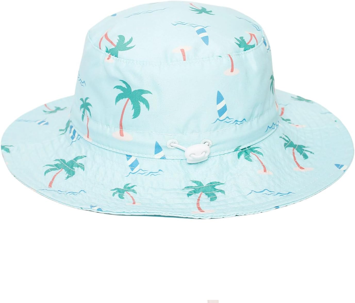 ILUFAM 2PCS Baby Toddler Printed Sun Hats Infant Toddler Upf 50 Beach Caps