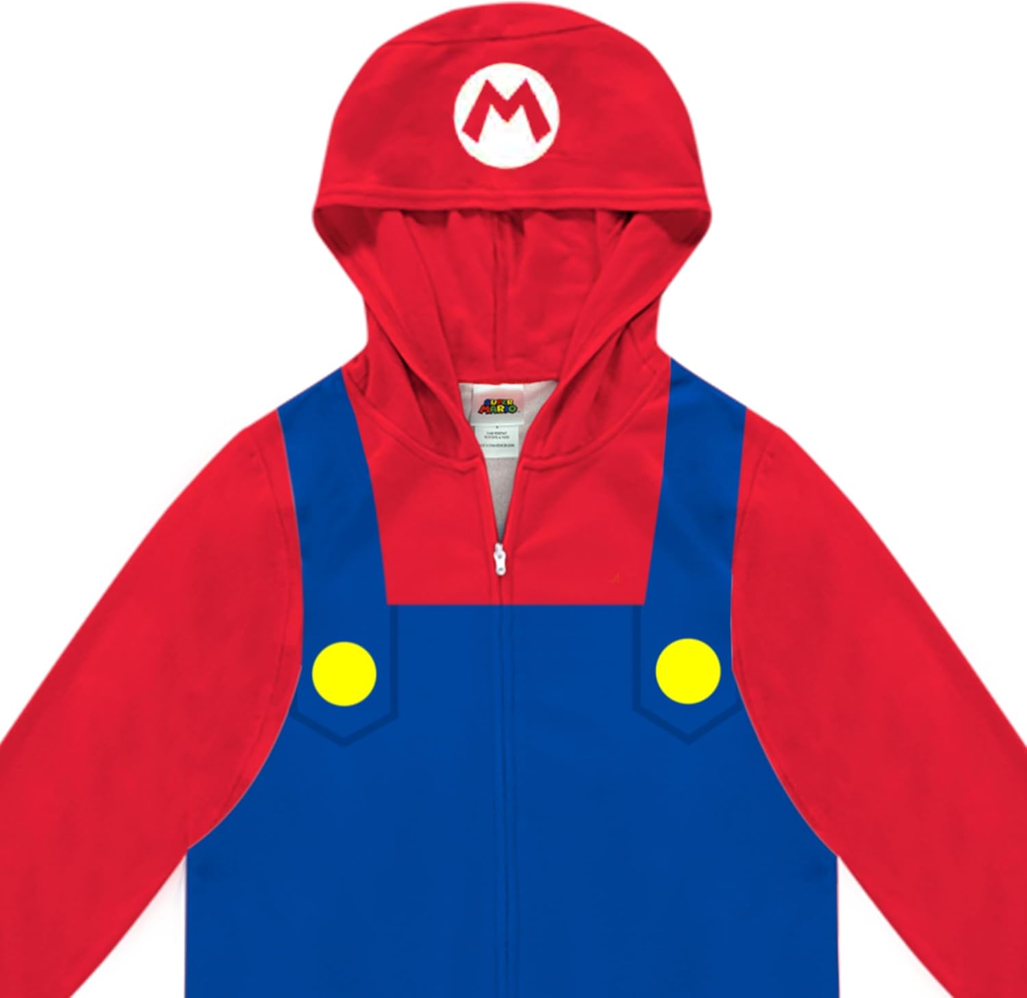 Super Mario One-Piece Pajama Set for Boys