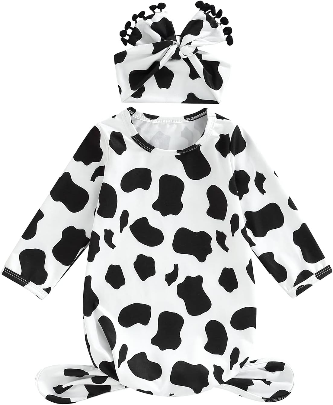 FIOMVA Nightgown Style Comfort for Newborn Boys Girls