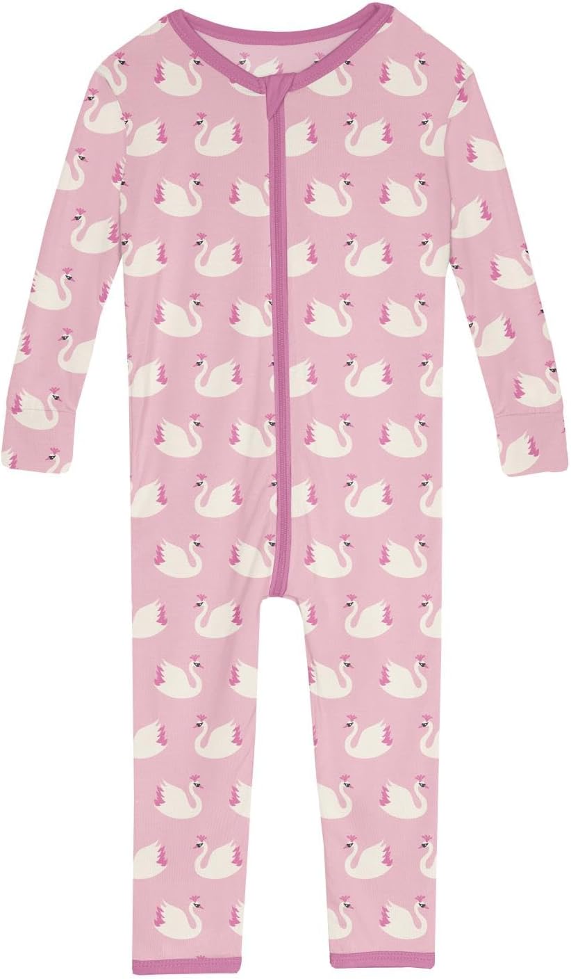 KicKee Convertible Baby Sleepers with Print Soft Stretchy Perfect for Bedtime Playtime