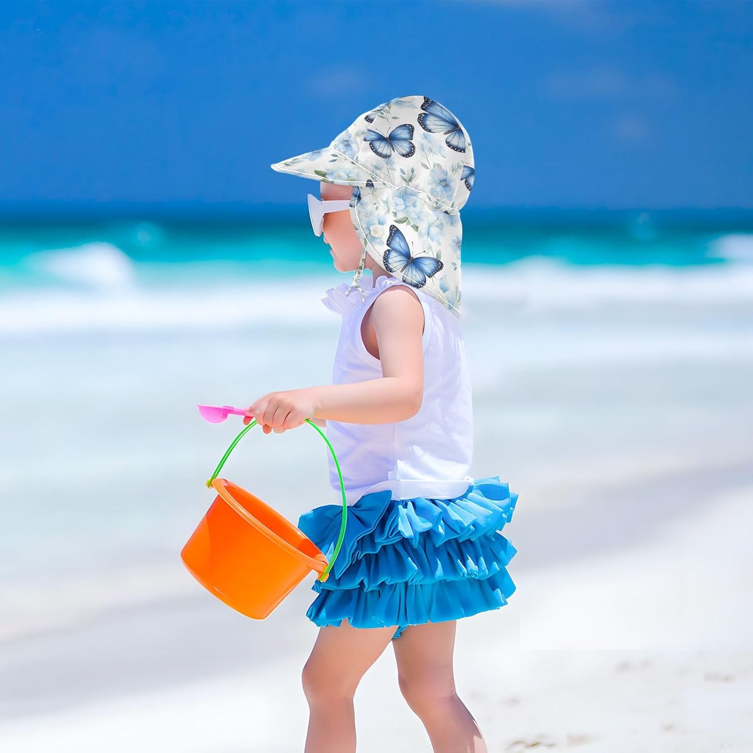Emelivor Toddler Summer_sun_hat UV Protection