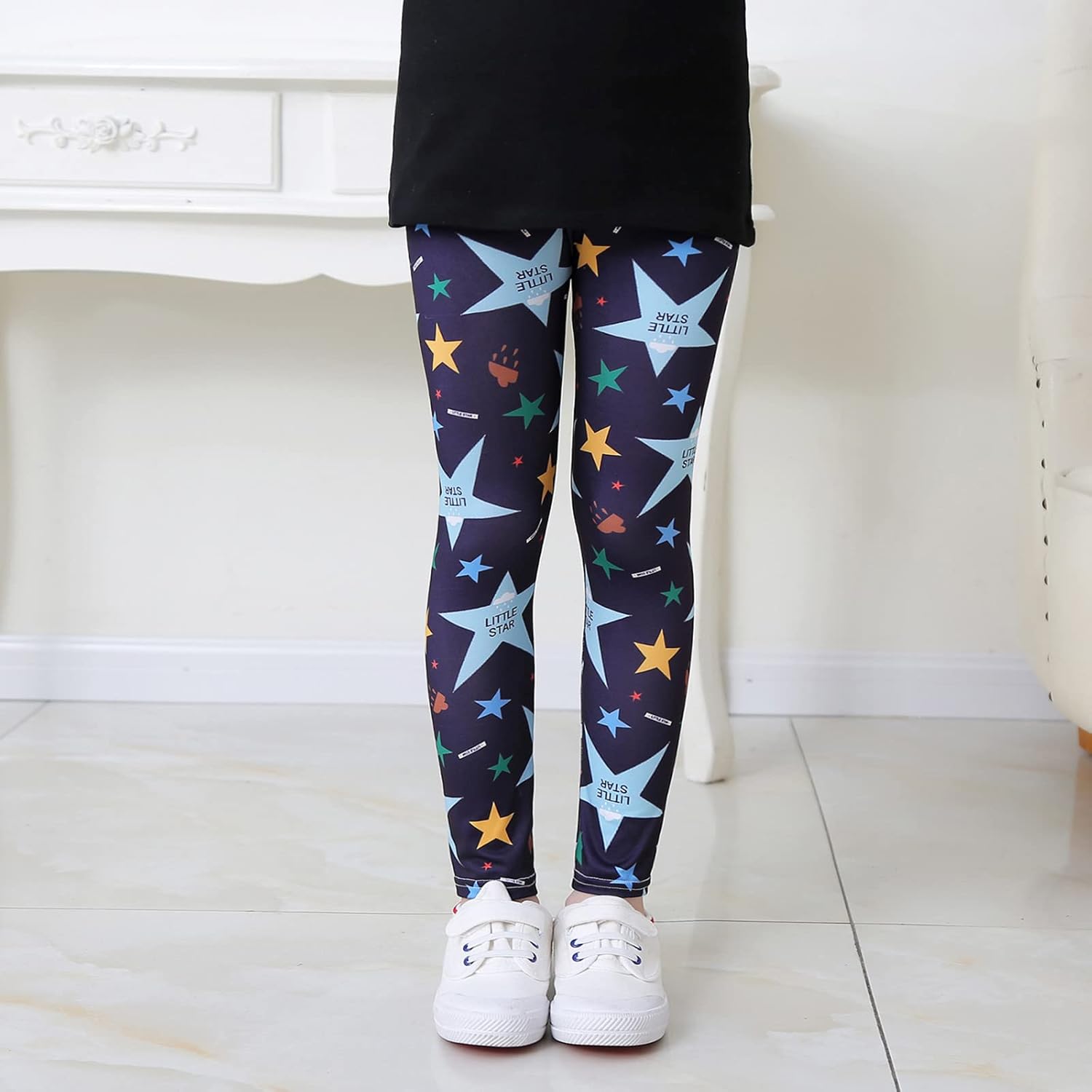 ToddlBy - Girls Loose Floral Print Pants