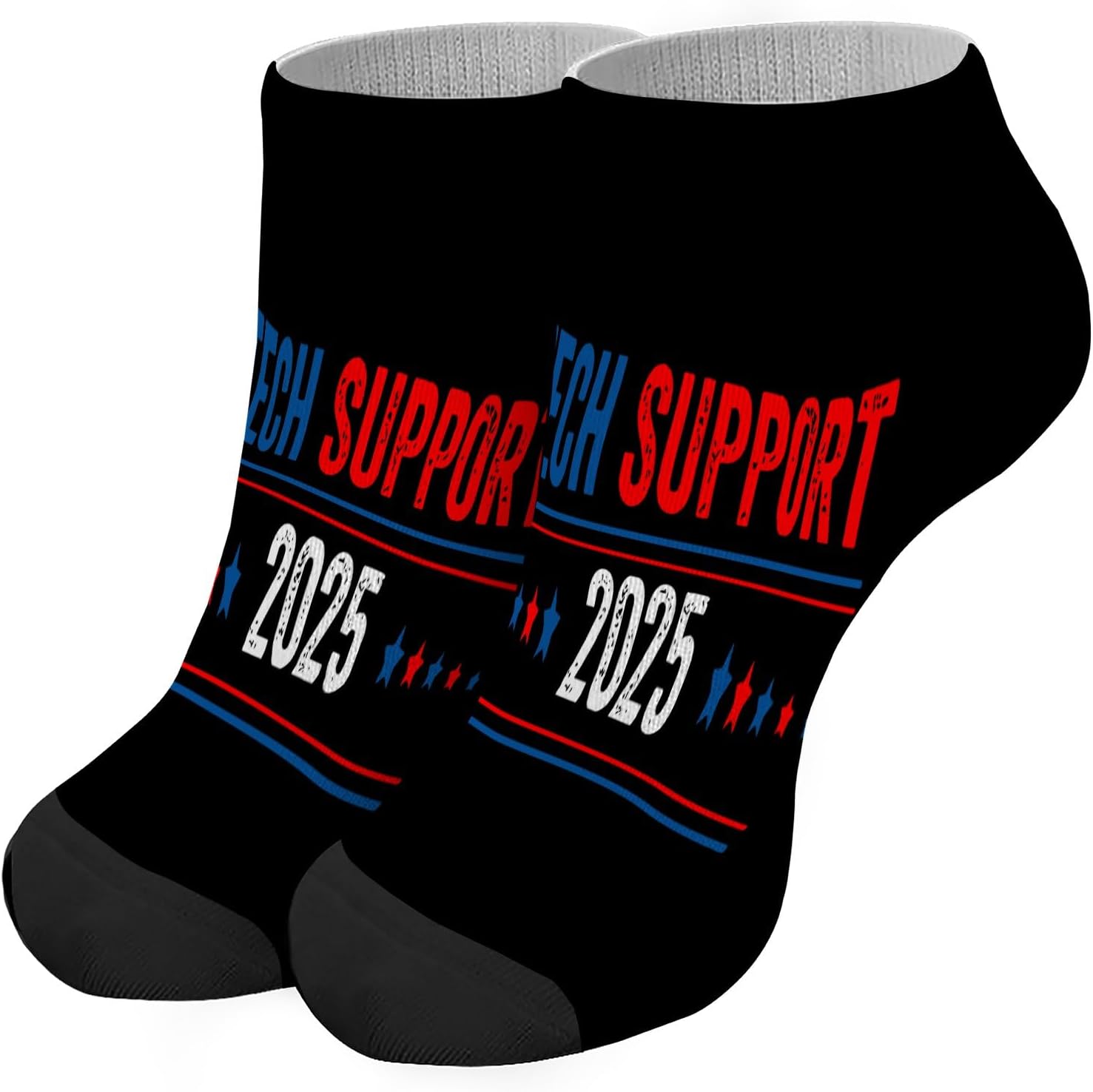 Techs Supports No Show Socks for Youth