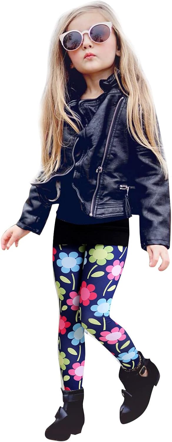 ToddlBy - Floral Printable Casual Pants for Kids