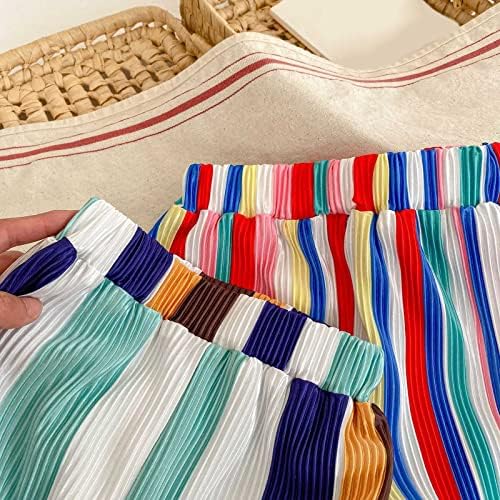 Lykmera Stripe Pattern Boys Girls Summer Pants for Kids