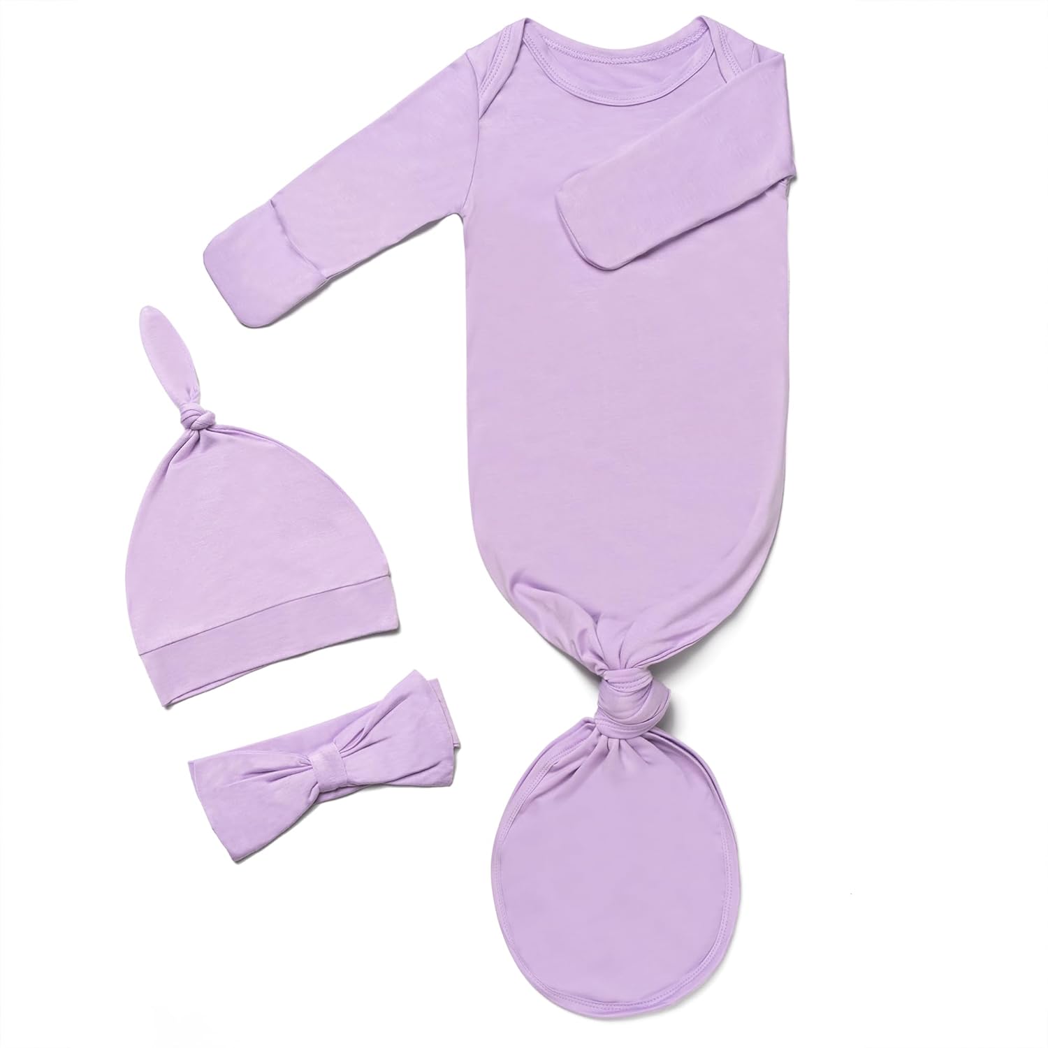 Knotted Gown Newborn Outfit