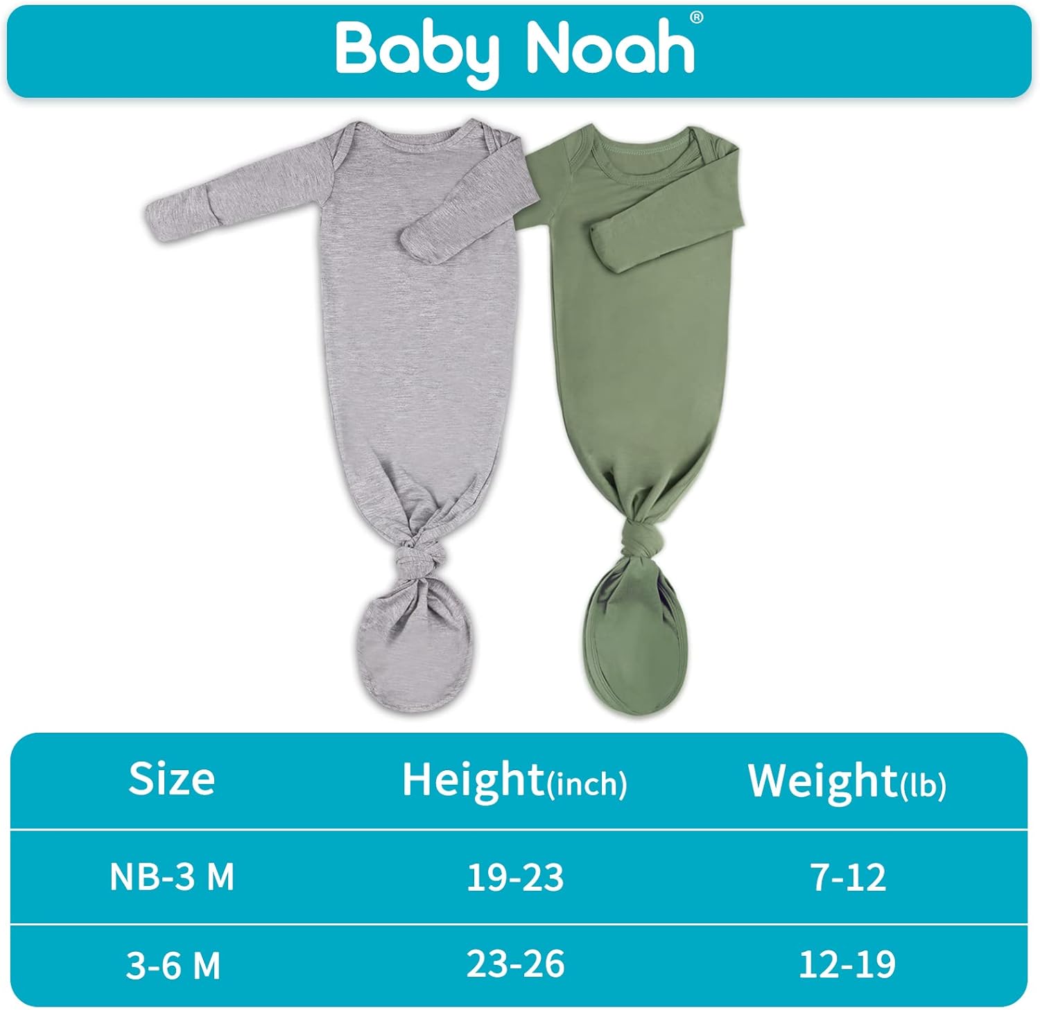 Soft Micromate Perfect Fit Nightgown for Newborn