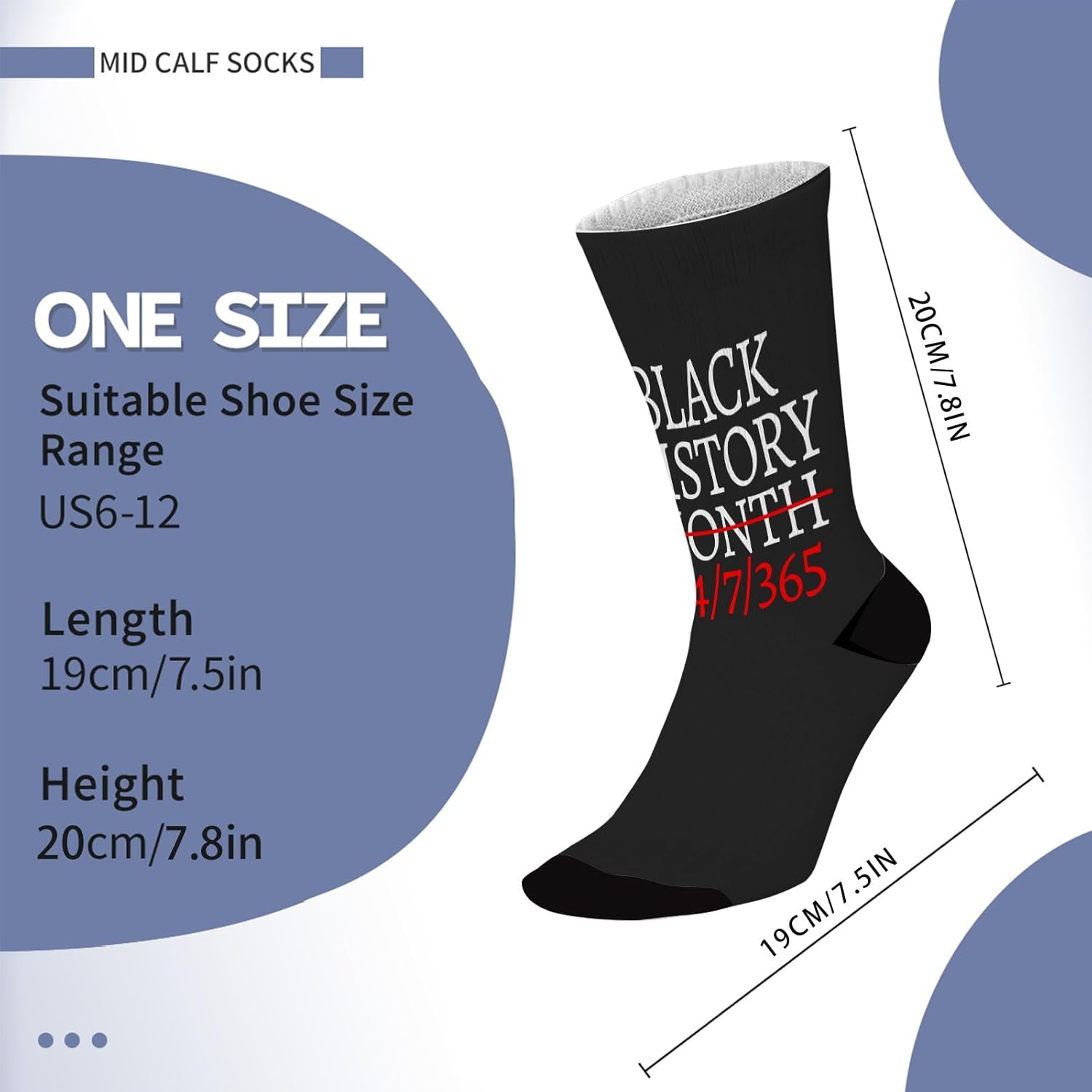 African Pride 247 Socks