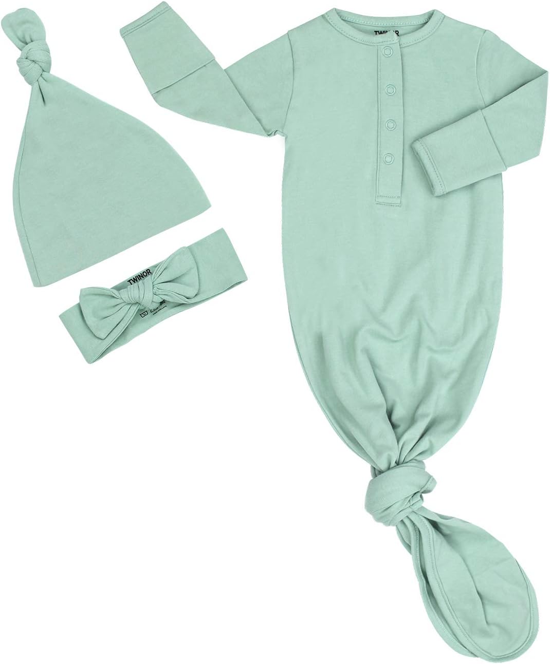 Twinor Knotted Gown for Baby