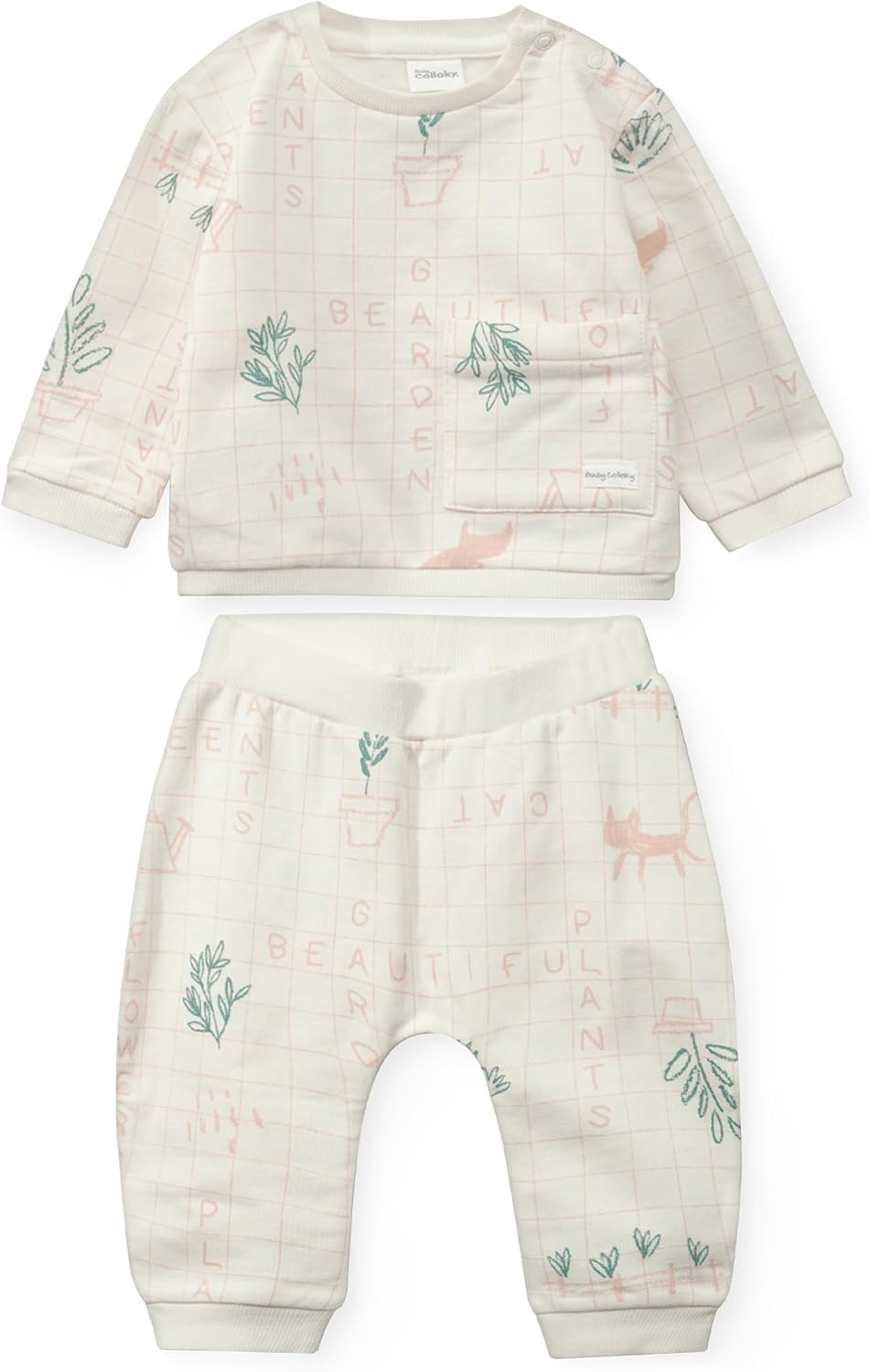 Newborn Footed Sleeper - Soft Cotton with Button Pull-On Unisex