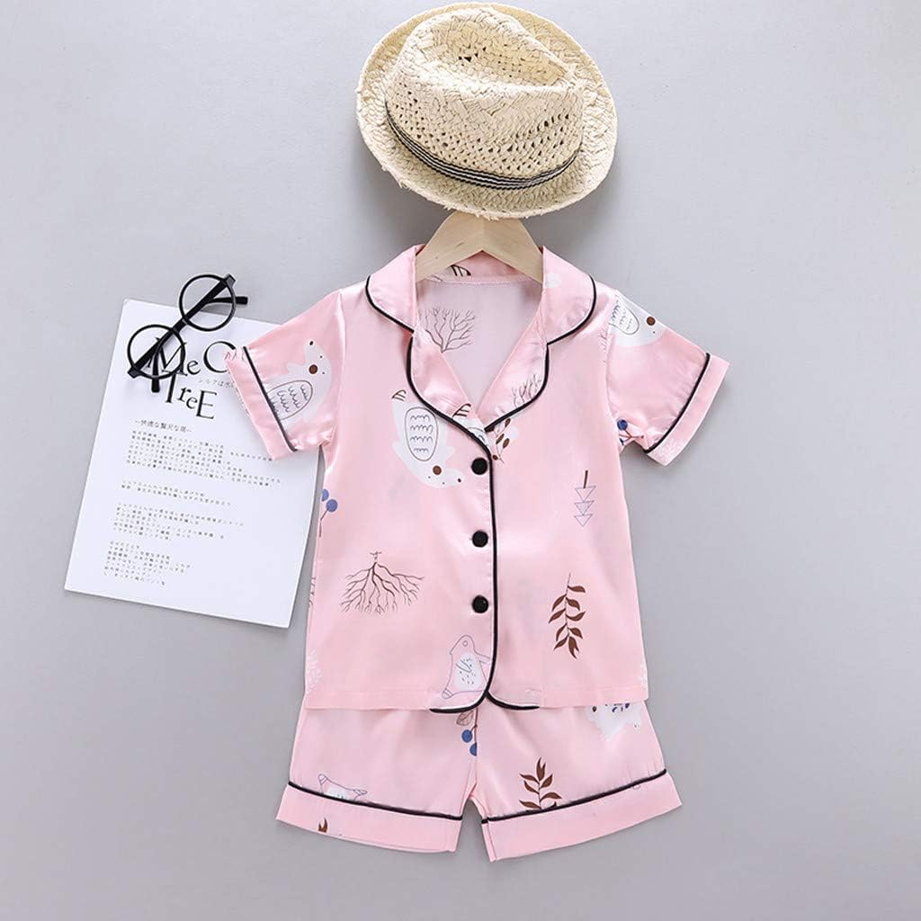 Adorable Heart-Print Button-Down Pajamas for Baby