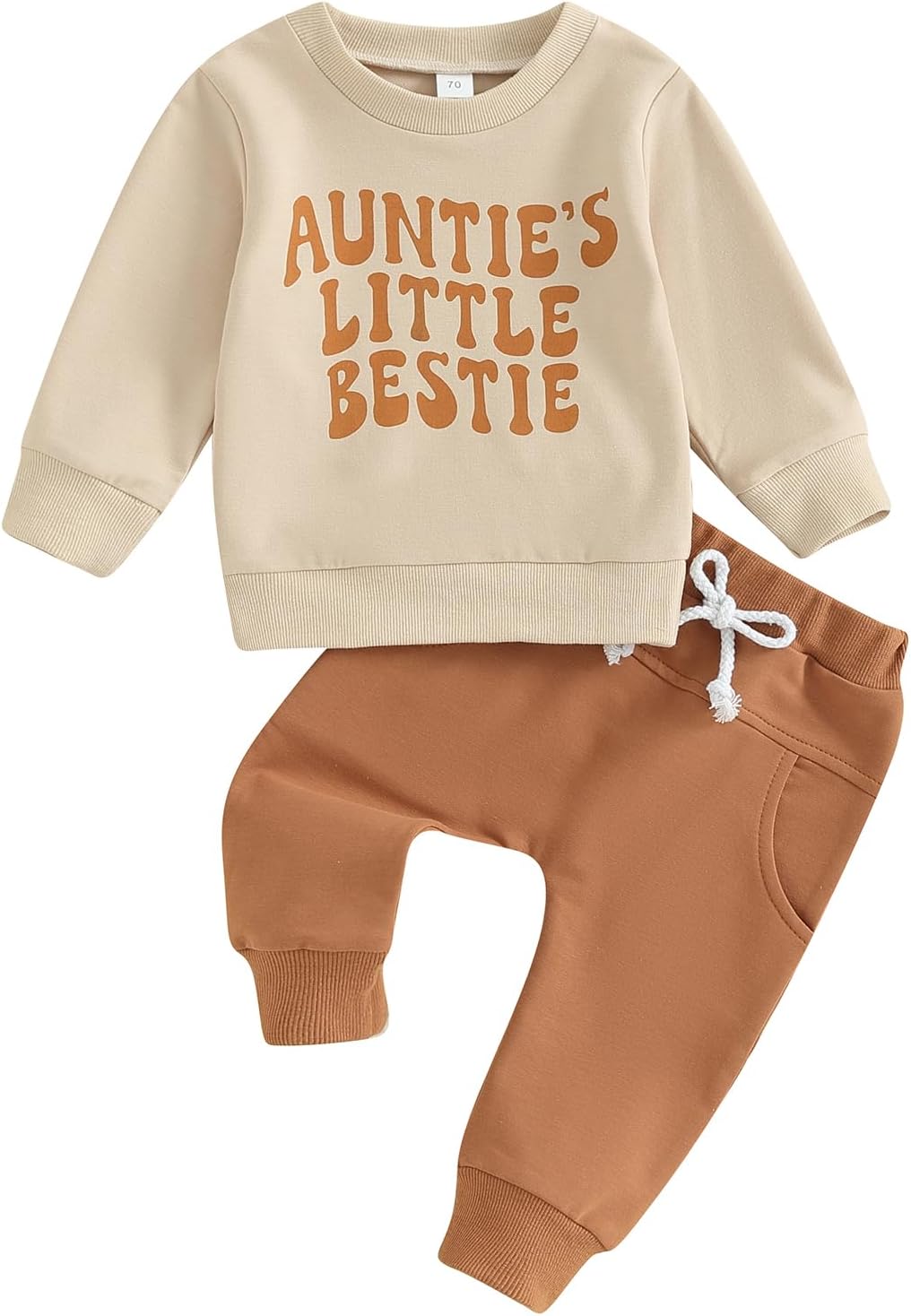 Soft Playful Crowd-Pleaseing Baby Girl Outfit Set - Long Sleeve Sweater Pants