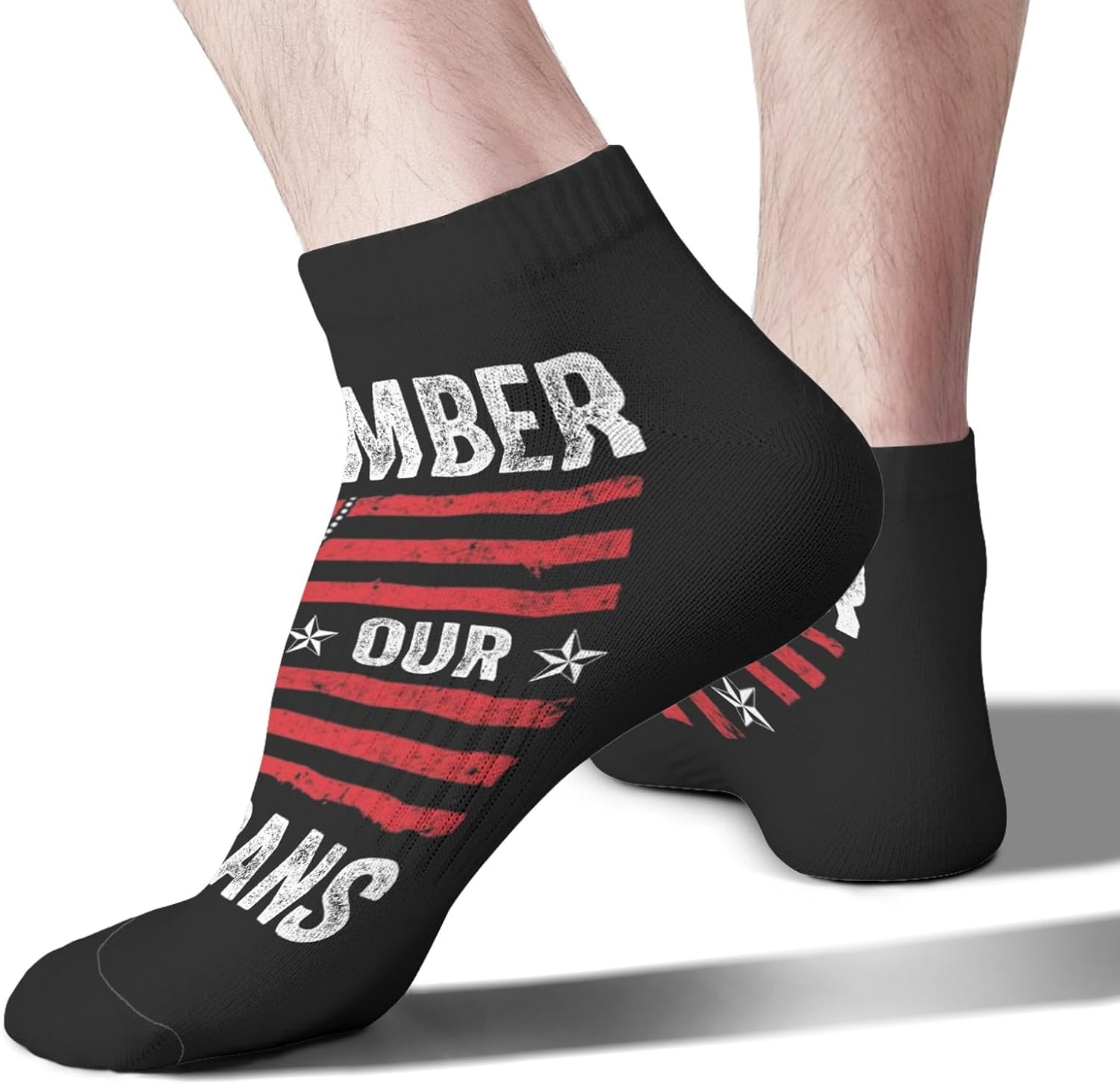 Remember Our Veterans Mens Dress Socks - Unique Veterans Day for Men