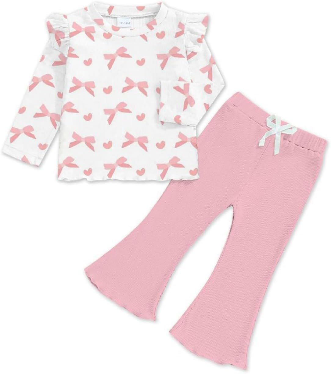 Toddler Fall Outfit Set for Baby Girls