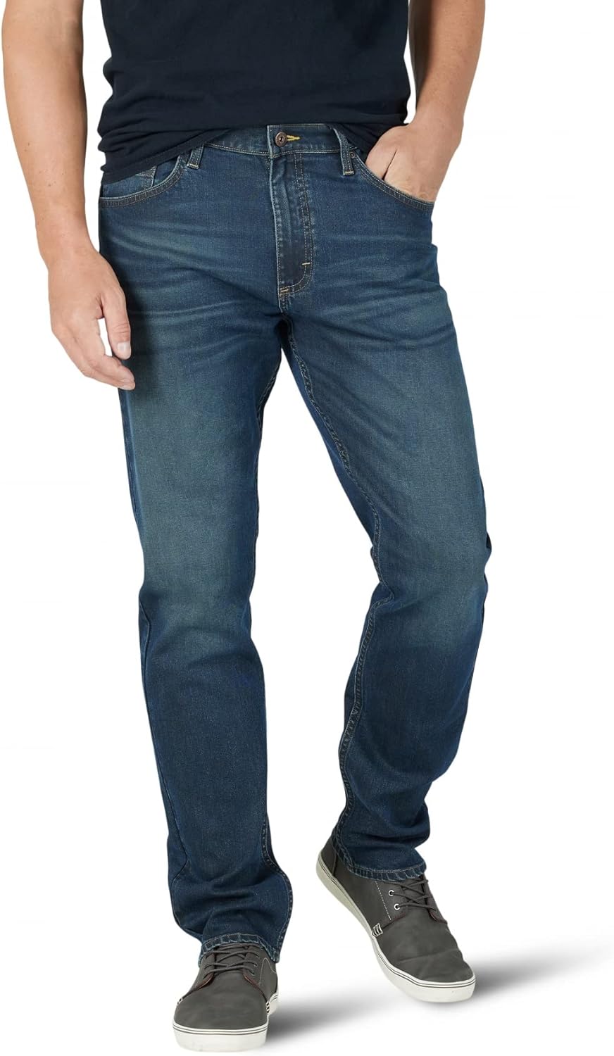 Mens Polo Shaped Stretch Jean
