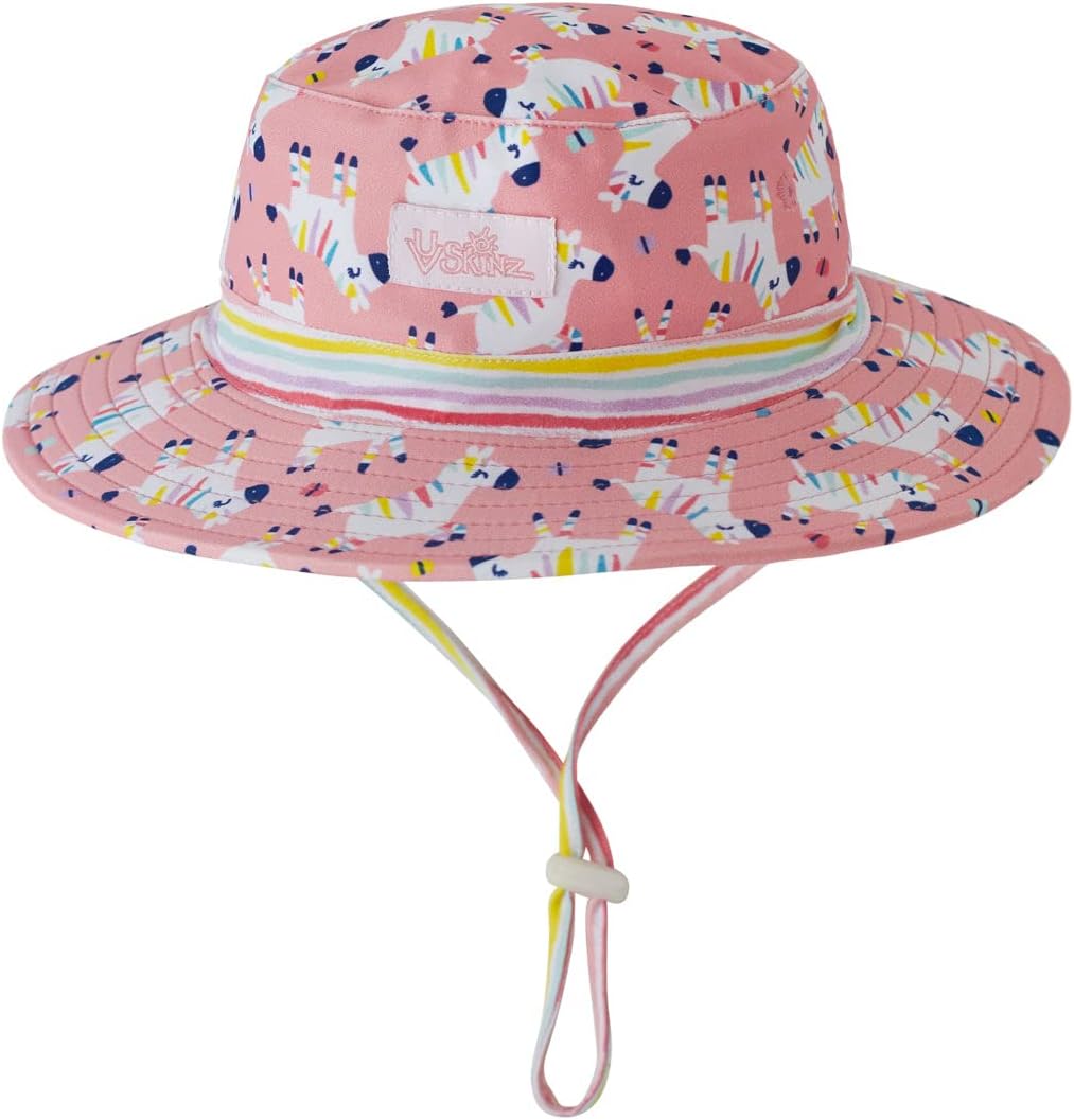 UV SKINZ UPF 50 Baby Girls Swim Hat - 3-6m
