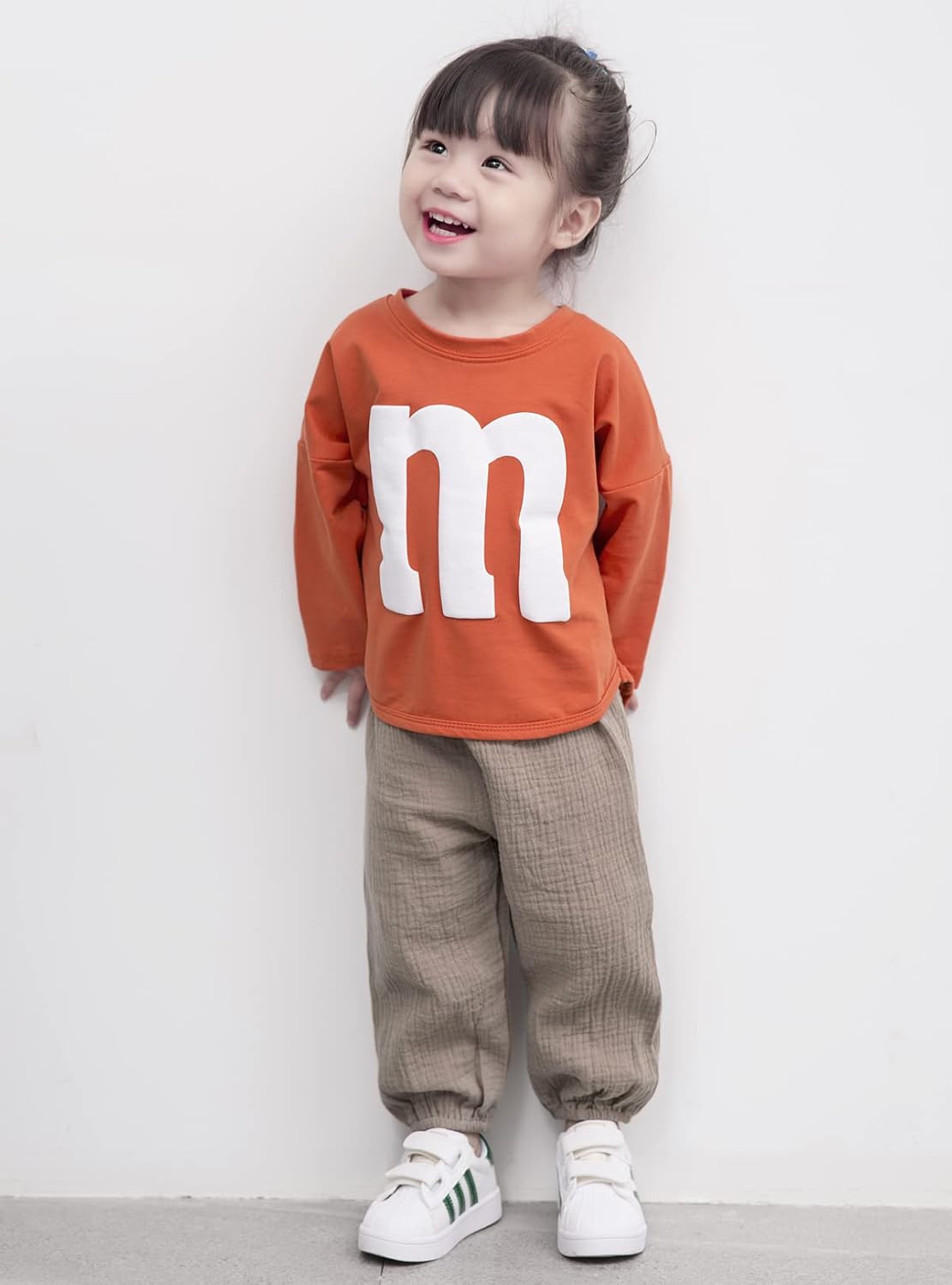 BULINGNA Kids Toddler Elastic Harem Pants