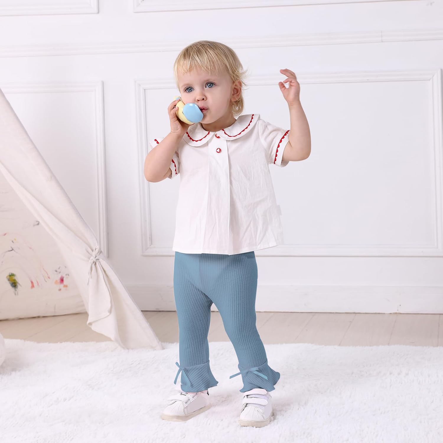 DREAM BUS 5 Pack Baby Pants Toddler