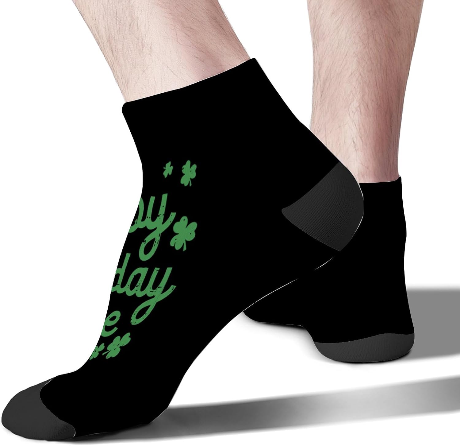 St Patricks Day Mens Calf Socks