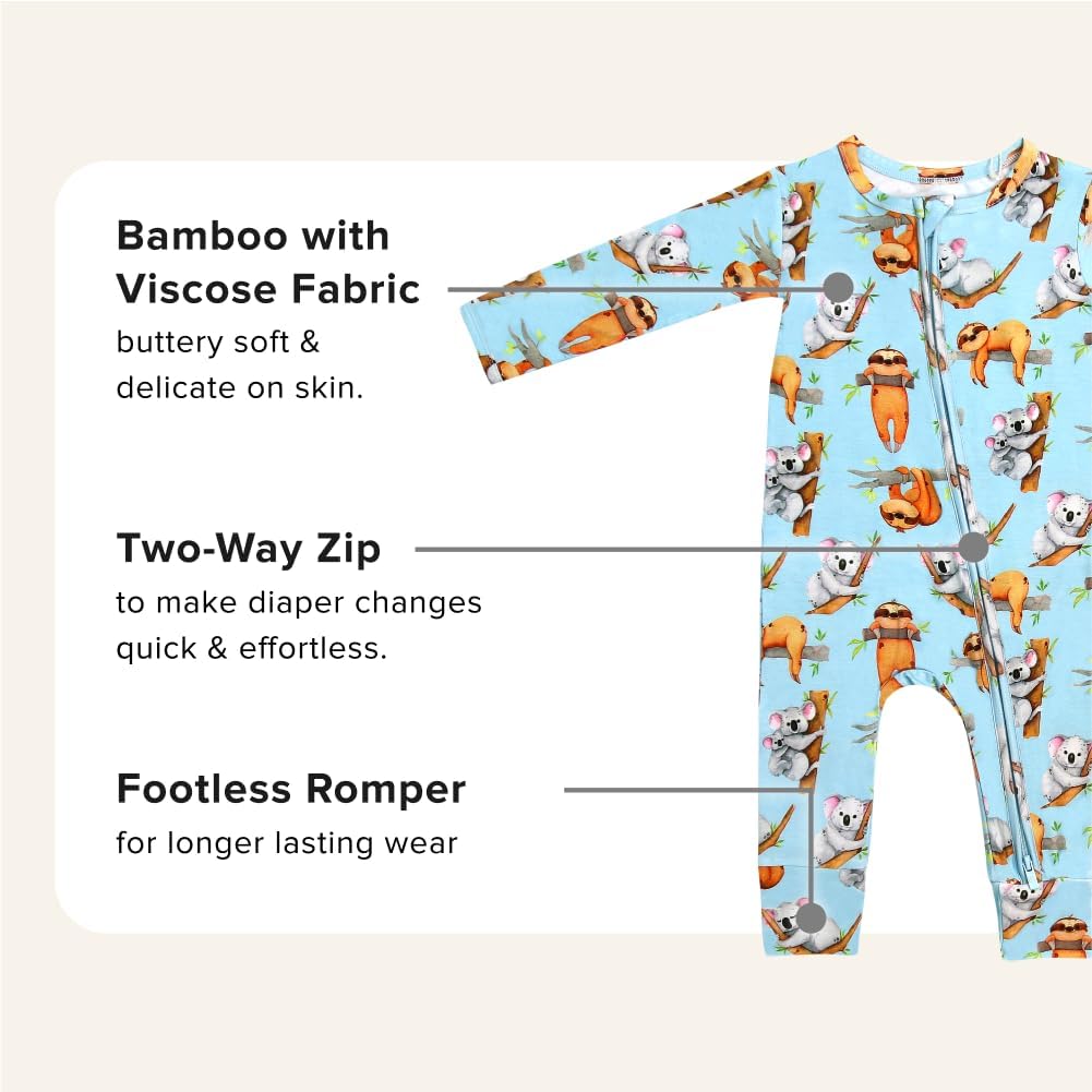 Bums Roses Baby Romper Soft Smooth