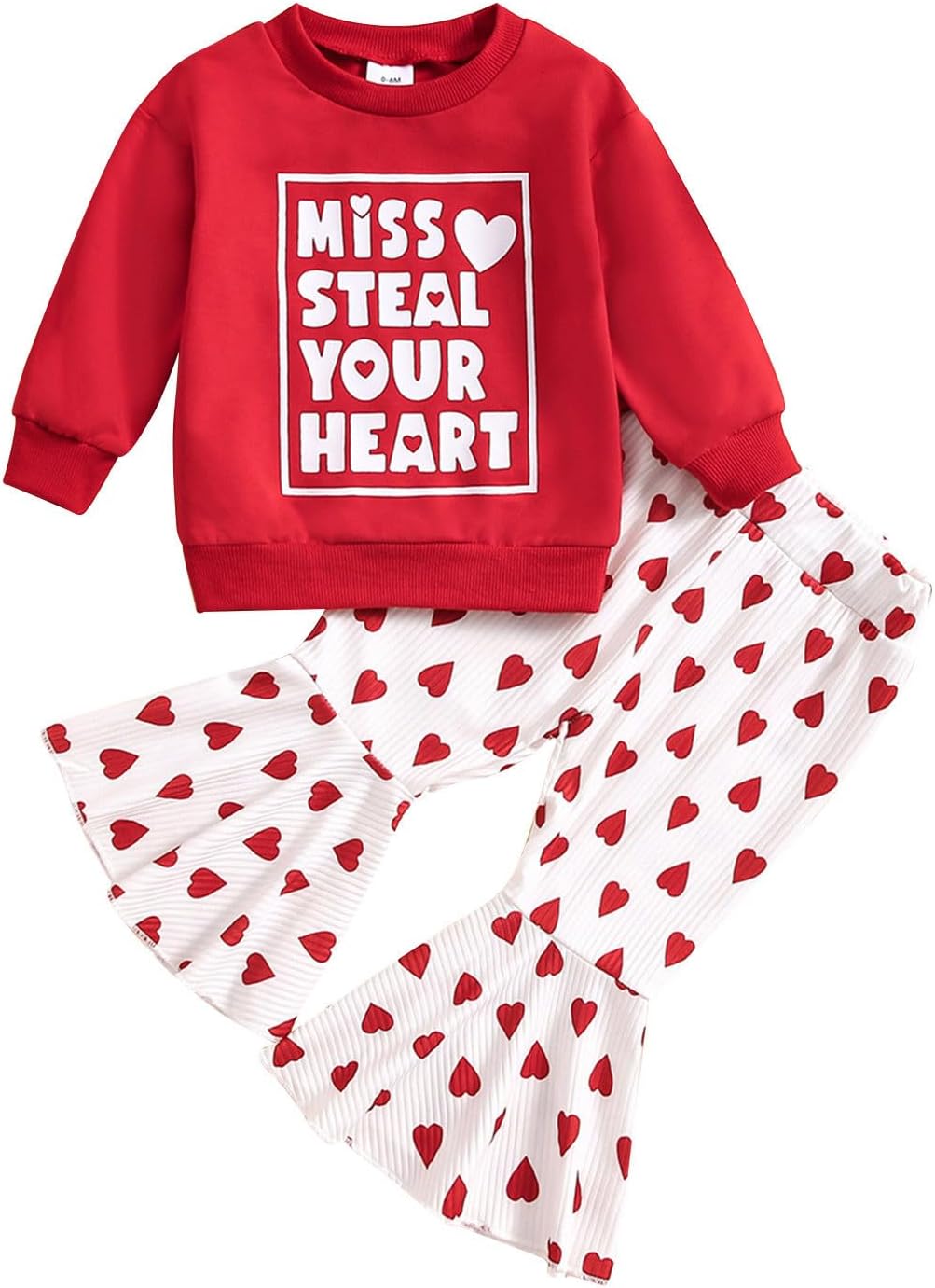 Perfect Valentines Day Toddler Baby Outfit