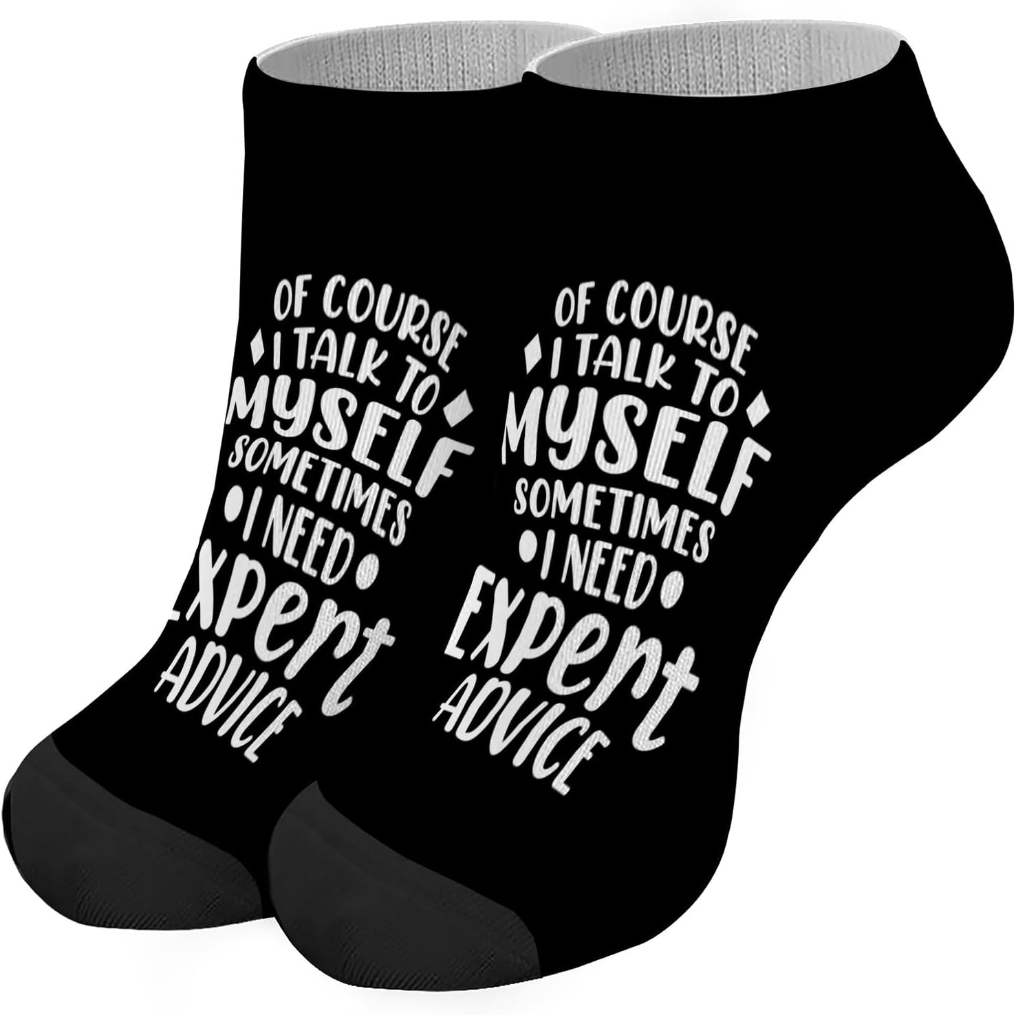 Funny Comfortable Boys Socks with Repeating Humor Designs