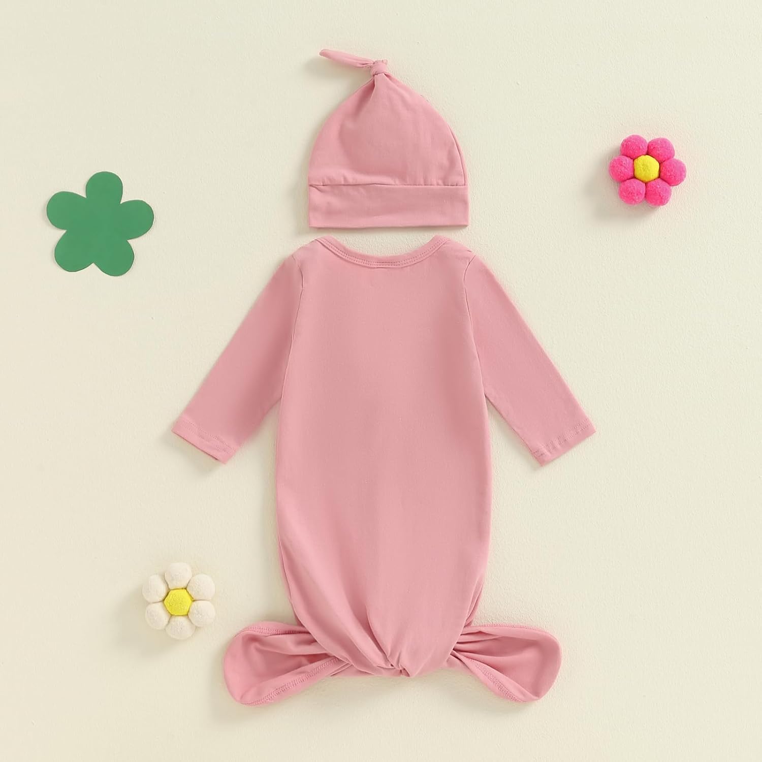 Kavousa Newborn Sleeping Bag with Hat and Cap Set