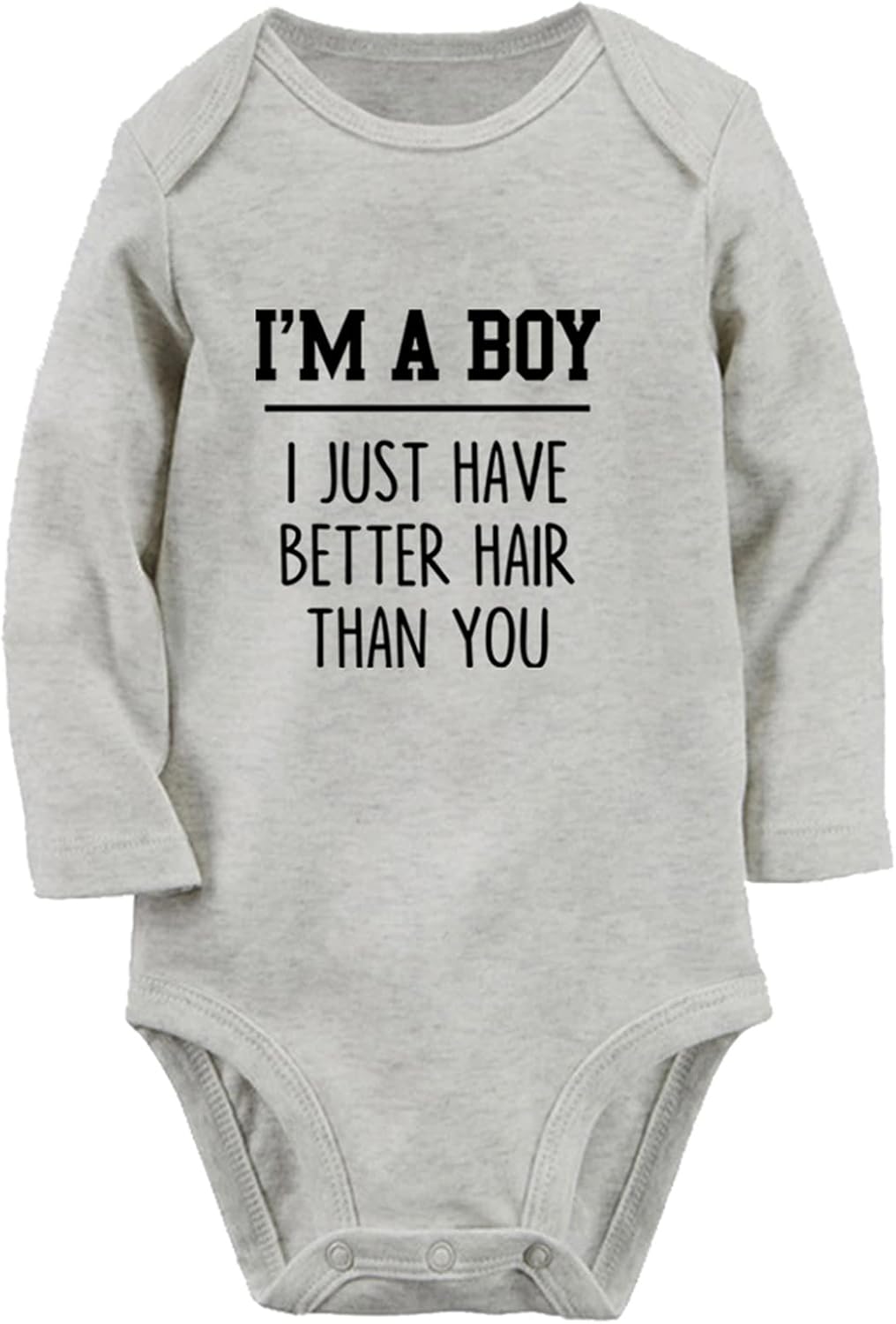 iDzn - I Just Have Better Hair Than You Funny Romper