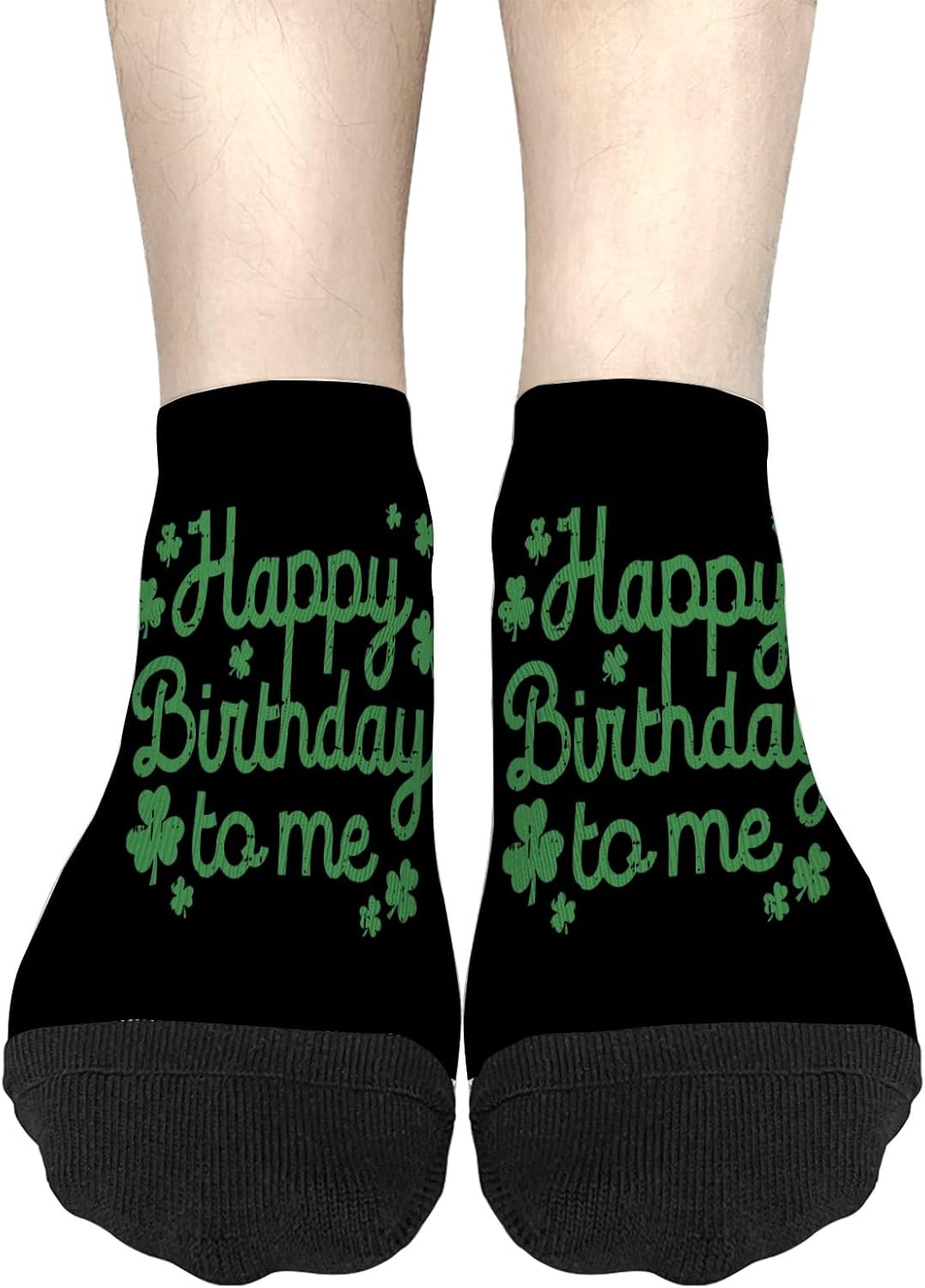 St Patricks Day Mens Calf Socks