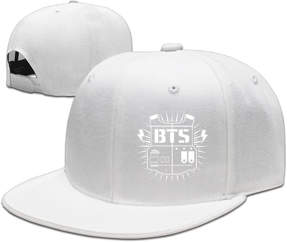 HIITOOP Young Forever BTS Baseball Cap Hip-Hop Style White