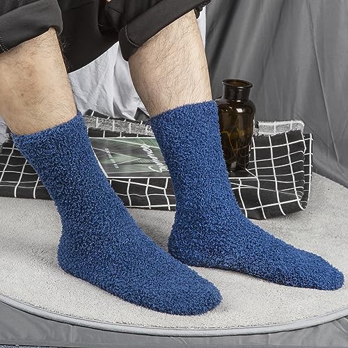 Mens Fuzzy Winter Socks