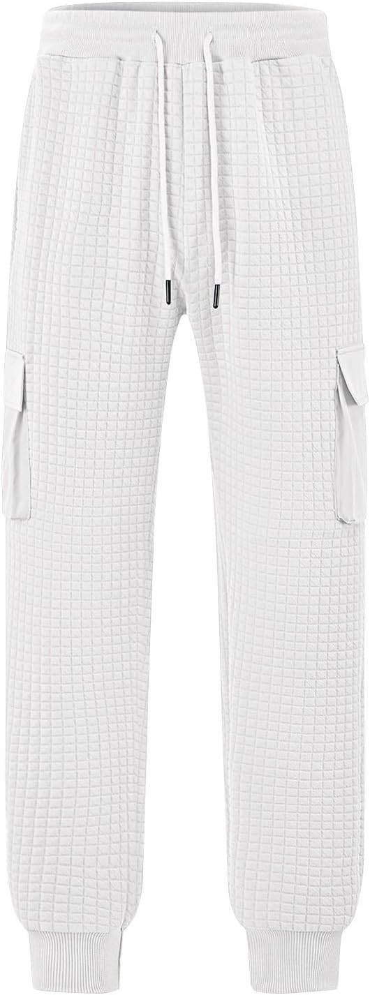 Wenkomg1 Elastic Waist Sweatpants