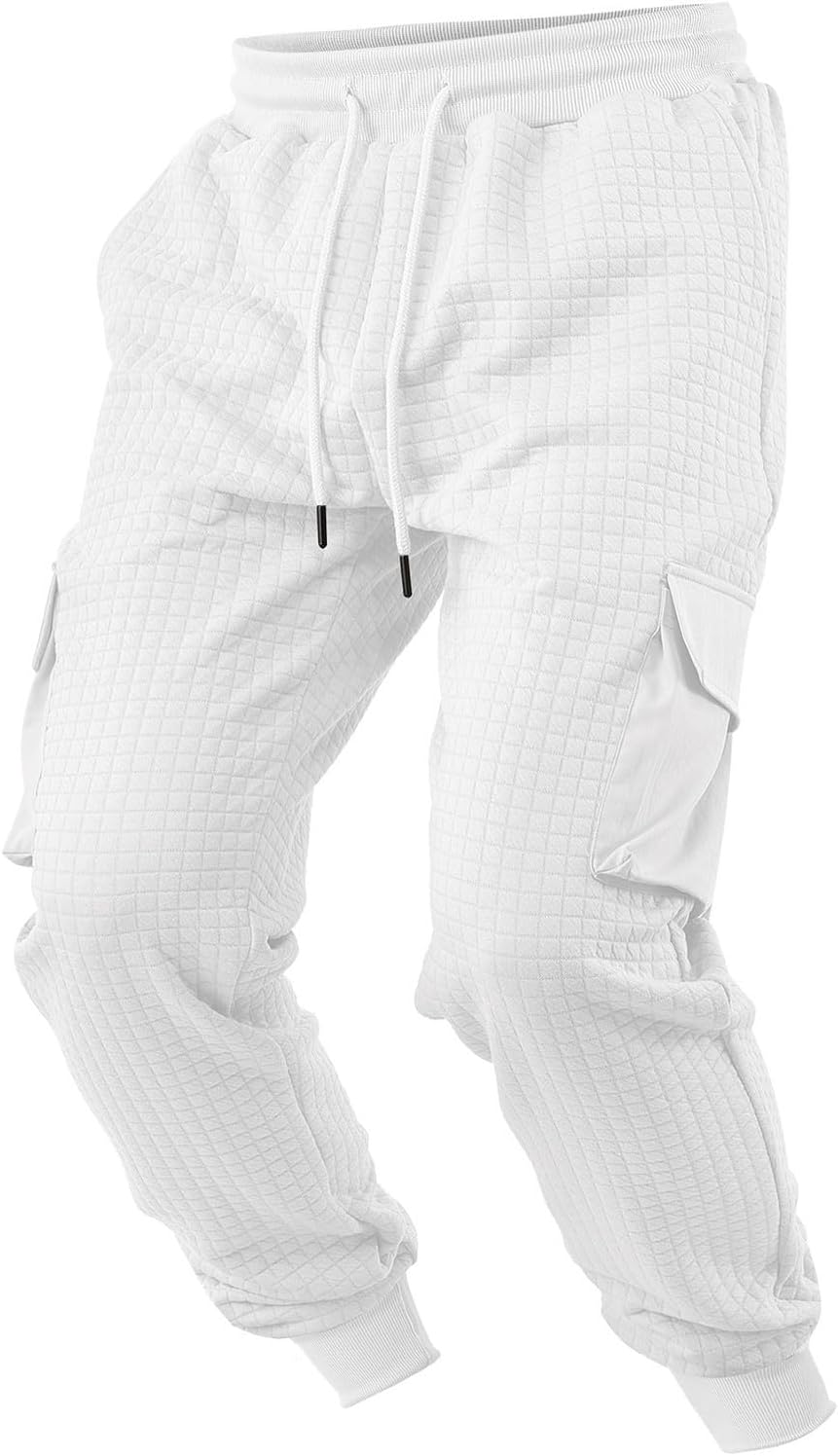 Wenkomg1 Elastic Waist Sweatpants