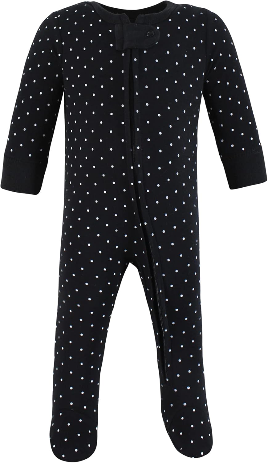 Hudson Baby Baby Girls Cotton Sleep and Play Set 1