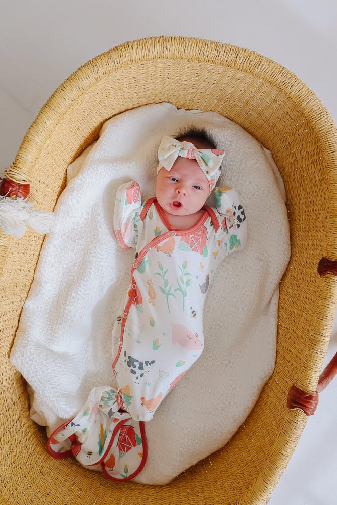 Copper Pearl - Stretchy Baby Gown