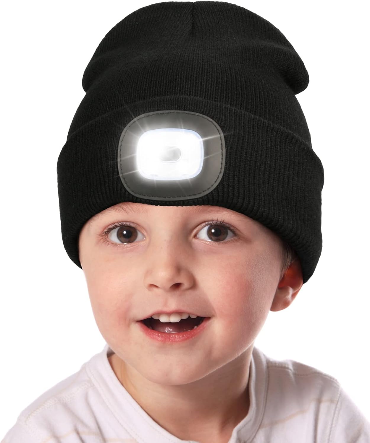 Melasa LED Ground illuminate Beanie for Kids Warm Lit Fun