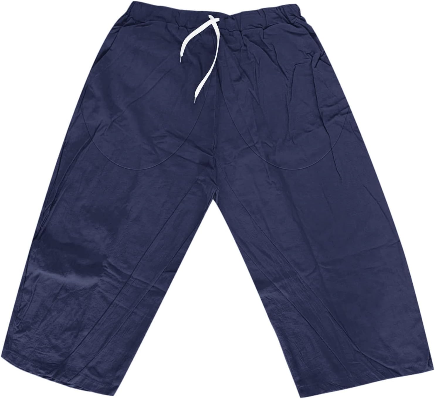 Mens Wide Leg Trousers with Pockets