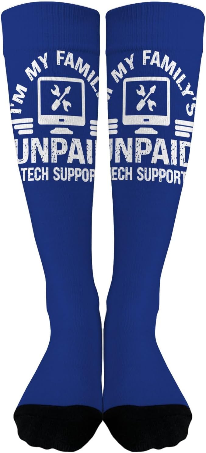 Funny Knee Socks for Women Men