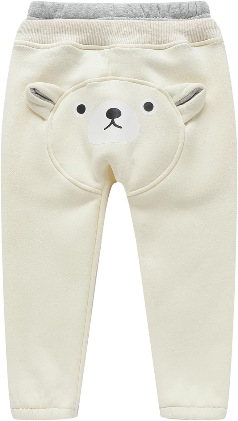 Mud Kingdom Kids Winter Pj Pants Soft Cozy Bear Design Premium Quality