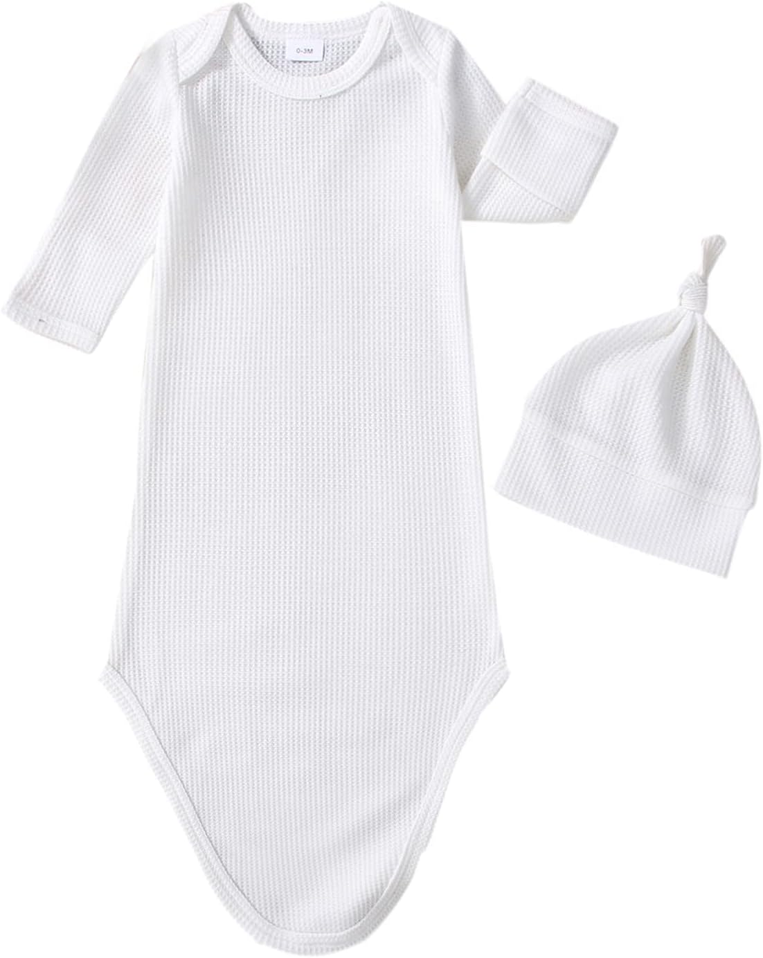 Lefyira Knotted Romper for Infant Boys Girls