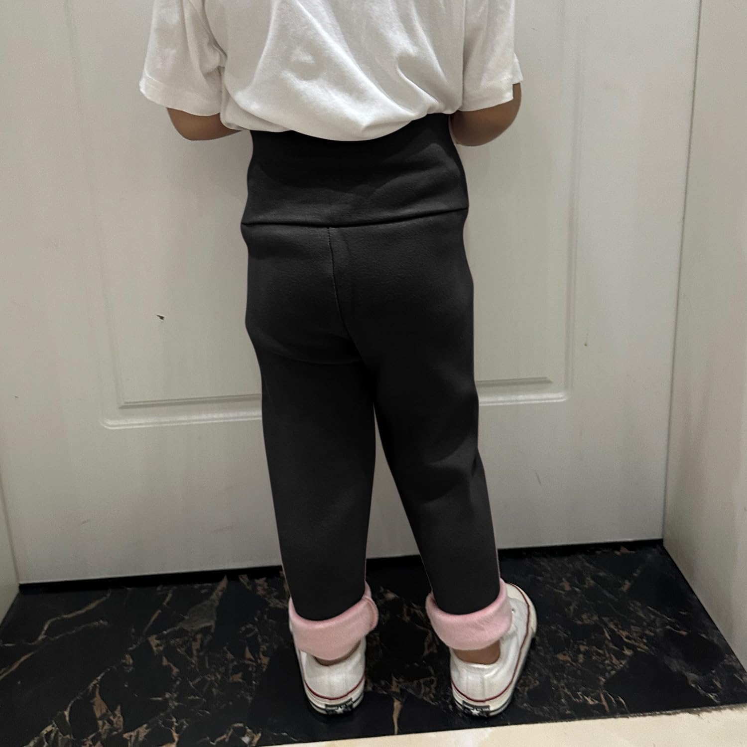Evelin LEE Baby Boys Girls Winter Warm Fleece Lined Leggings