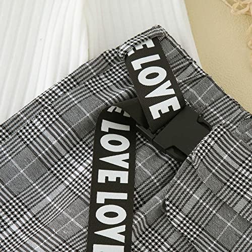 Newborn to Toddler Autumn-Winter Optical Ribbed Plaid Outfits for Girls