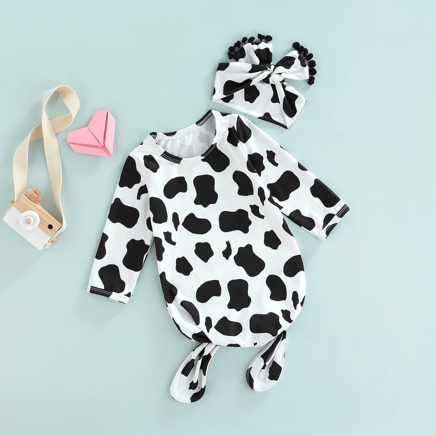 FIOMVA Nightgown Style Comfort for Newborn Boys Girls