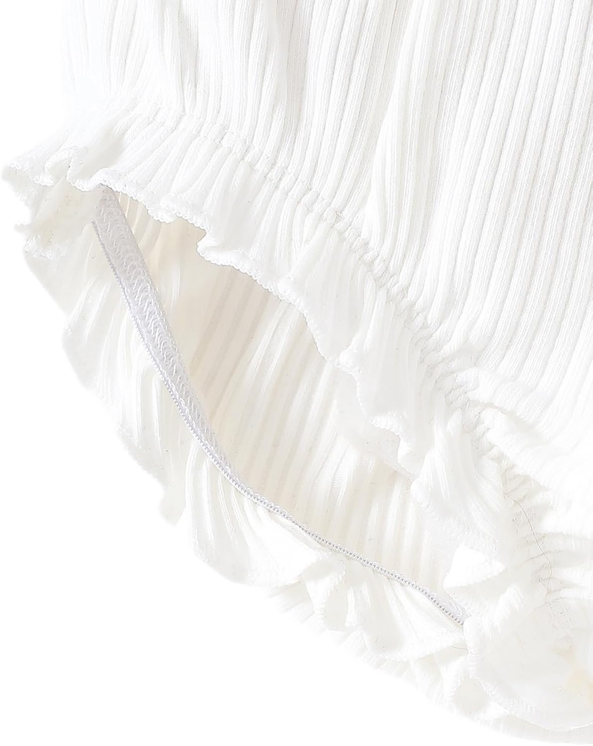 3-Pack Summer Comfortable Baby Girl Bloomers with Ruffle Design